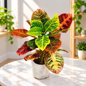 Croton Petra Plant In 4 Inch Bag